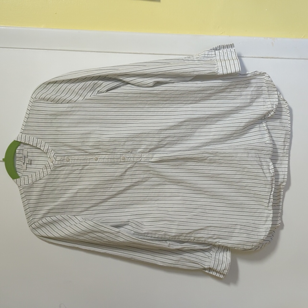 Madewell long shirt tunic top sz Small